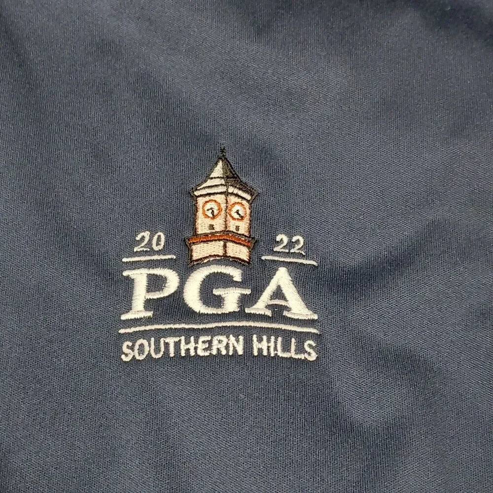 Nike Storm Fit Southern Hills Jacket Men's 3XL Navy Blue Full Zip PGA Golf